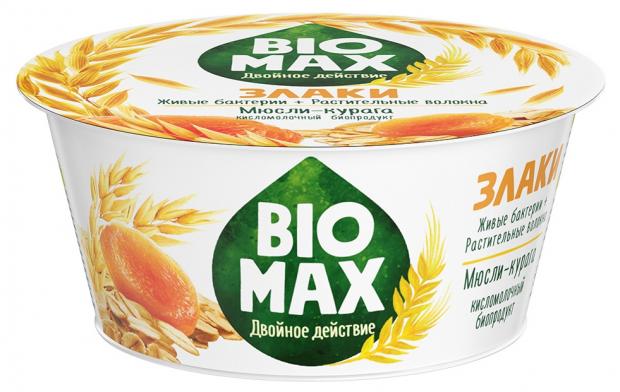 

Продукт кисломолочный Bio-Max обогащенный бифидобактериями и пребиотиком курага-мюсли 1.9%, 130 г