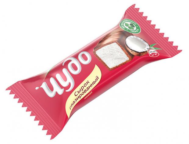 Сырок Чудо глазированный кокос 287 40 г 25₽