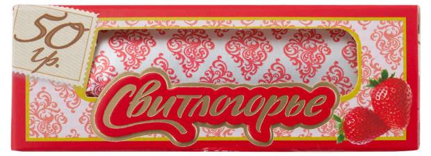 Сырок Свитлогорье творожный с клубникой в клубничной глазури 23 50 г 39₽