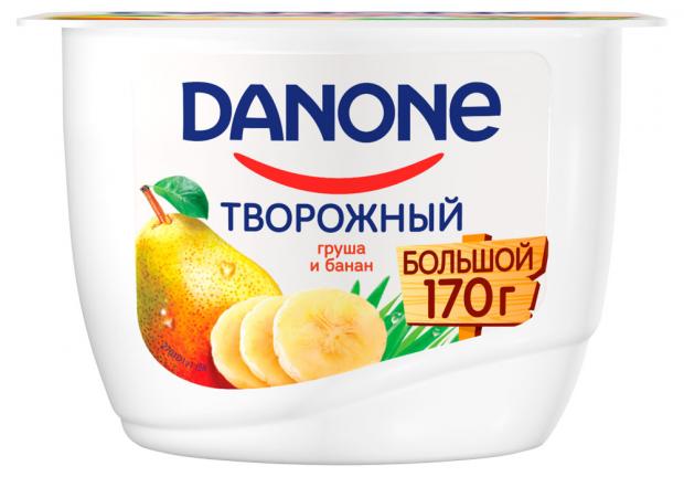 

Продукт Danone творожный Груша банан 3.6%, 170 г