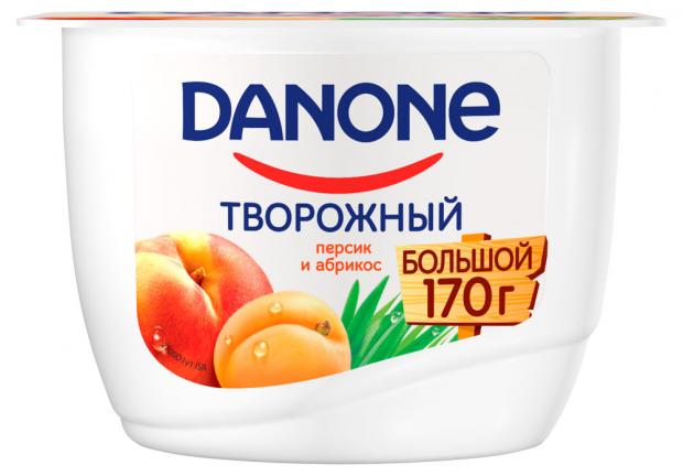

Продукт Danone творожный Персик абрикос 3.6%, 170 г