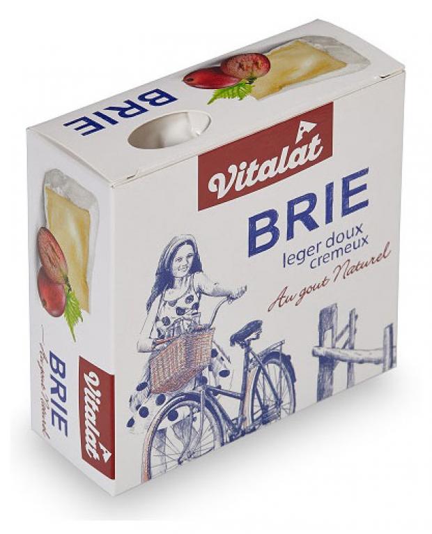 Сыр мягкий VitaLat Brie с белой плесенью 60%, 150 г