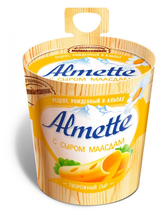 

Сыр творожный Almette с сыром Маасдам 60%, 150 г