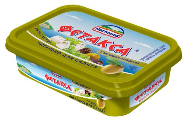 

Сыр плавленый Hochland Фетакса с маслинами и паприкой, 200 г