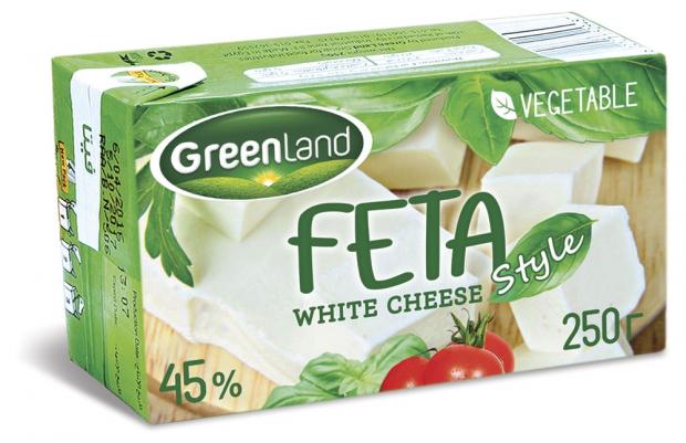 Сыр-брынза рассольный GreenLand Feta White Cheese сычужный 250 г 103₽