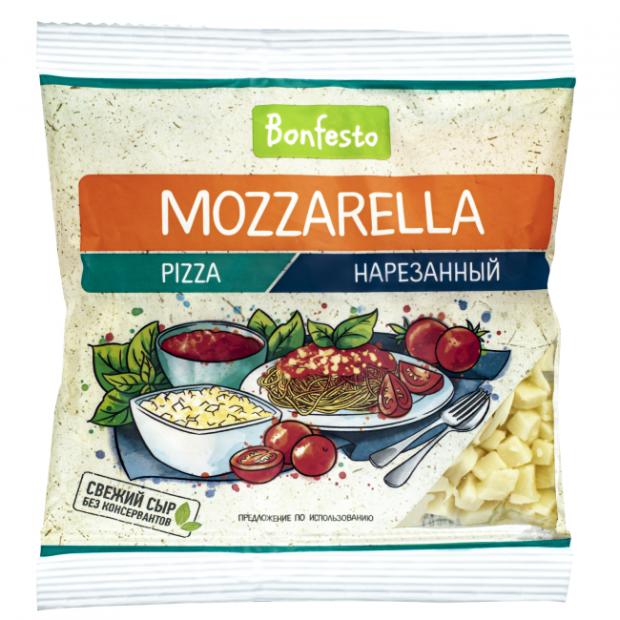 

Сыр мягкий Bonfesto Моцарелла Пицца нарезанный 40%, 150г