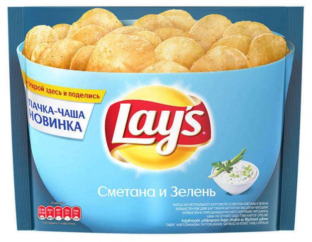 

Чипсы Lay's сметана и зелень, 240 г