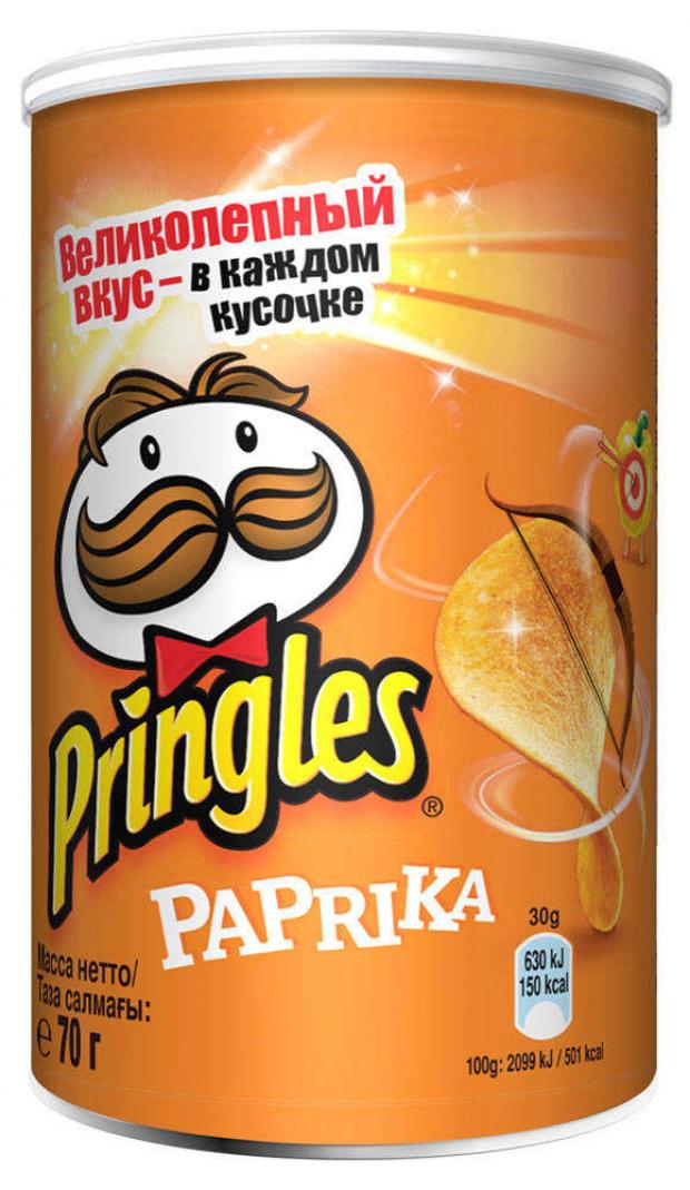 

Чипсы Pringles со вкусом Паприки, 70 г