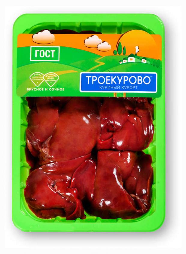 Печень «Троекурово» цыплёнка бройлера охлажденная, 500 г