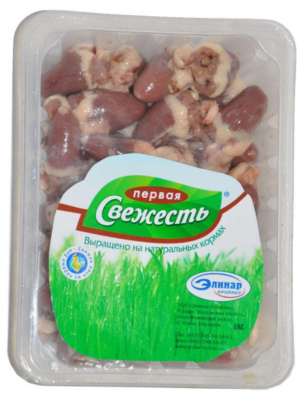 Сердце «Первая свежесть» цыплят-бройлеров охлажденное, 600 г