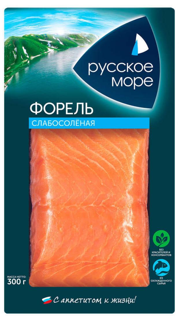 Форель слабосоленая Русское море филе-кусок 300 г 570₽
