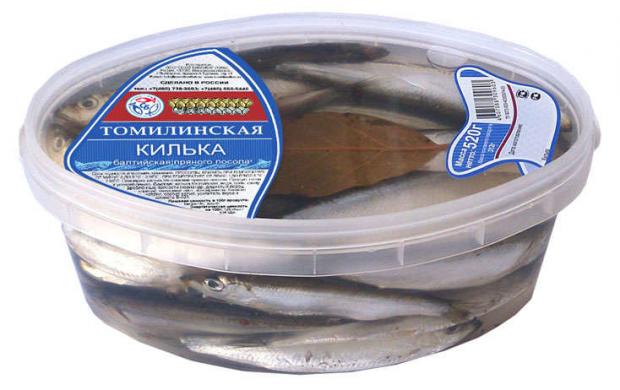 

Килька «Томилинская» пряного посола, 520 г