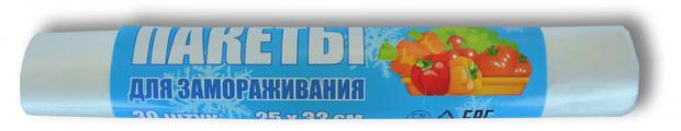 

Пакеты для заморозки «Спринт Пласт» 25x32 см, 30 шт