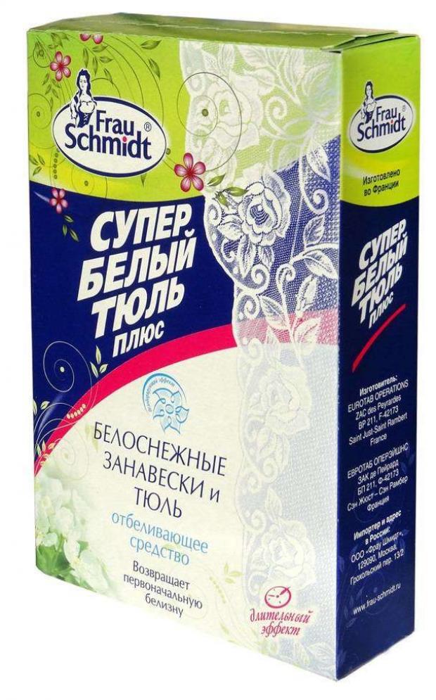 

Таблетки для стирки Frau Schmidt Супер Белый Тюль Плюс, 5 шт