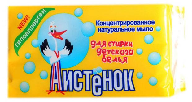 Мыло хозяйственное Аистенок твердое 200 г 31₽