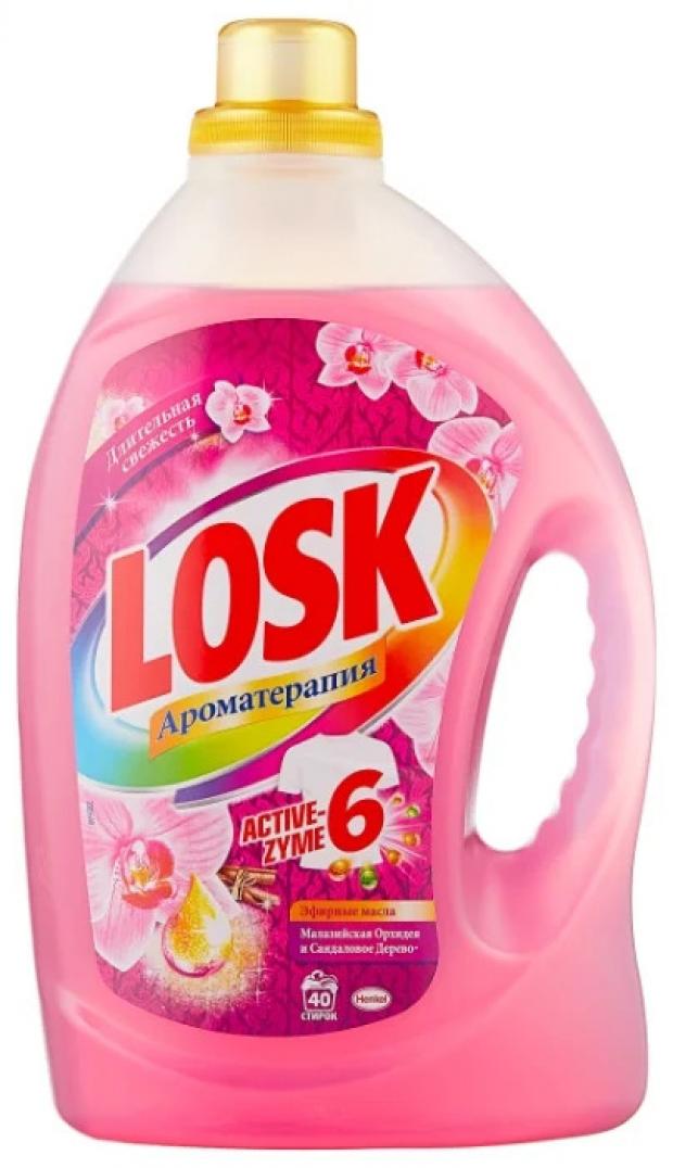 

Гель для стирки Losk Ароматерапия Орхидея, 2,92 л