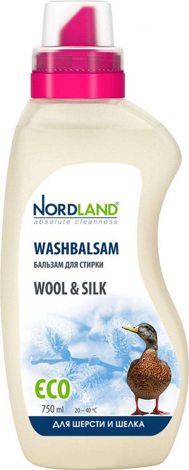 

Бальзам для стирки Nordland Wool&Silk для шерсти и шелка, 750 мл
