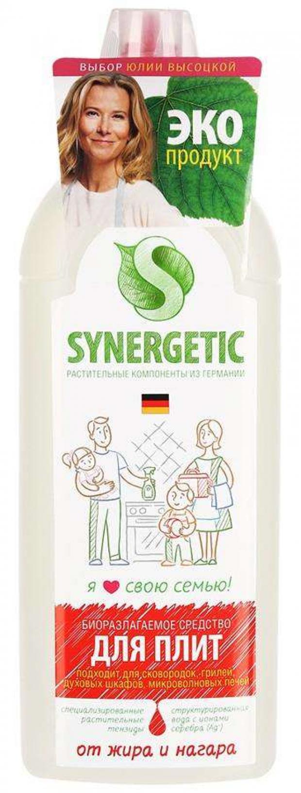 Гель чистящий Synergetic для кухонных плит и поверхностей 1 л 230₽