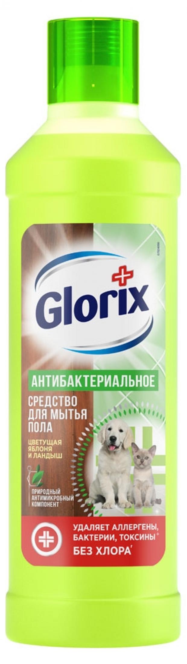 Средство для мытья пола Glorix Цветущая яблоня и ландыш 1 л 234₽