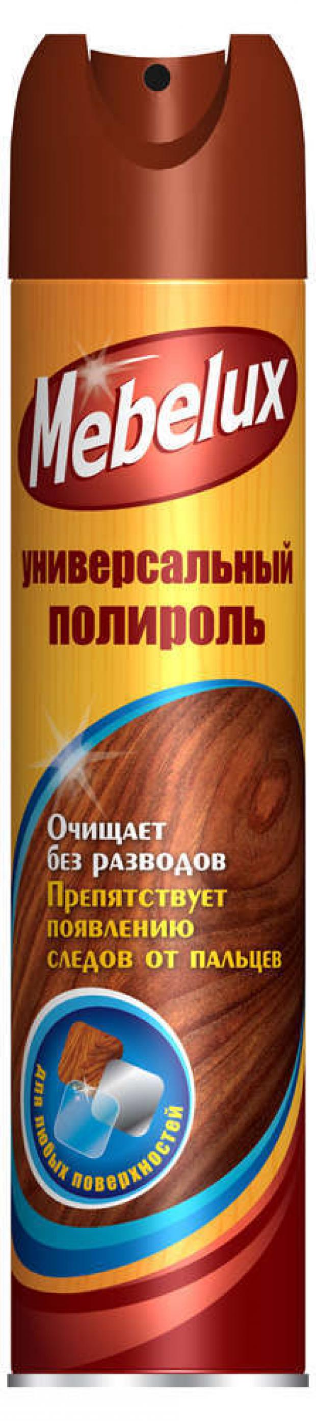 Полироль для мебели Mebelux с антистатиком 300 мл 113₽