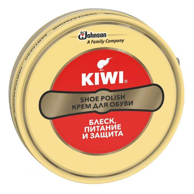 

Крем для обуви Kiwi в банке, бесцветный, 50 мл