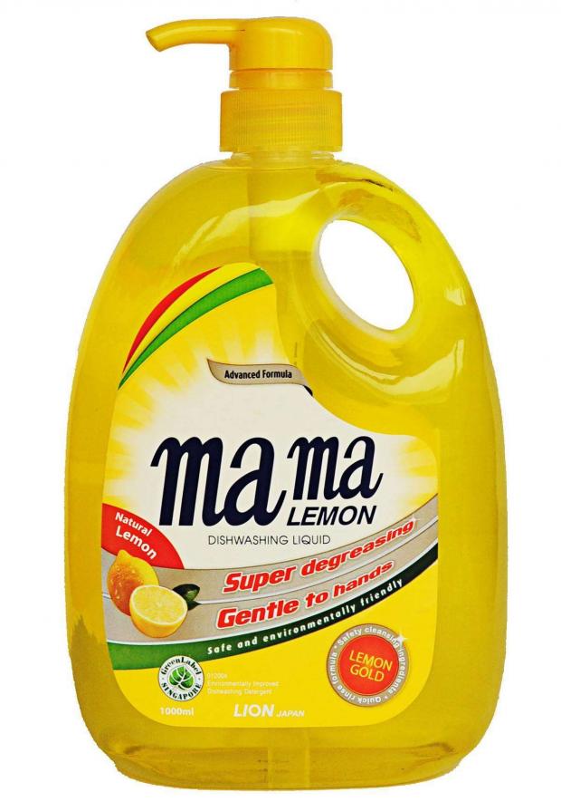 Гель для мытья посуды и детских принадлежностей Mama Lemon концентрированный, 1 л