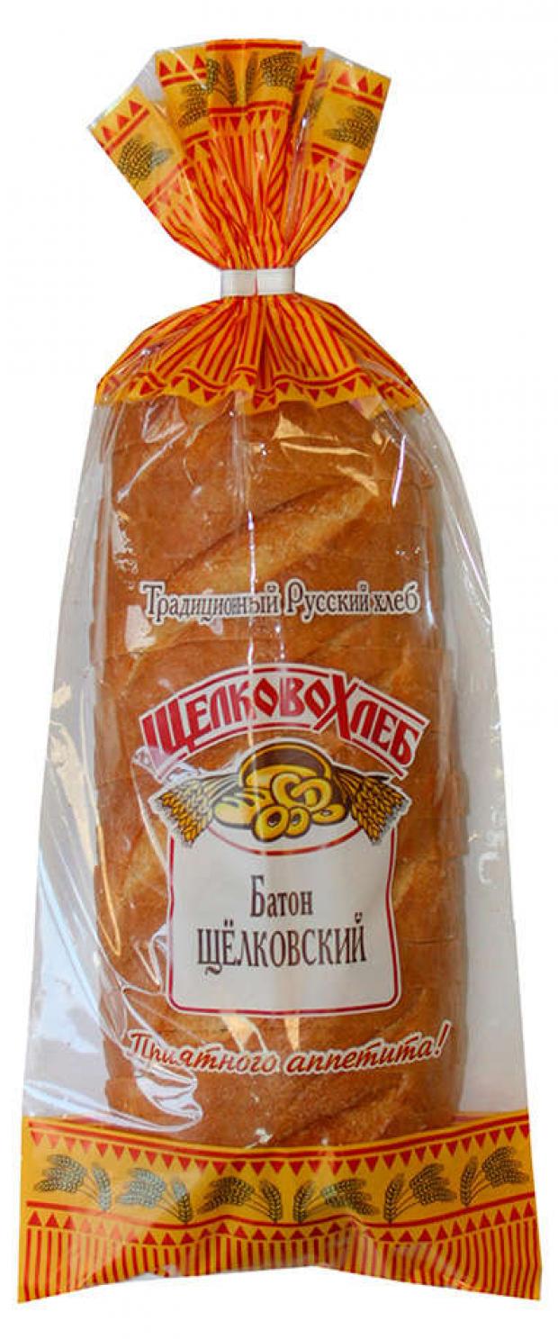 Батон Щелковский Щелковохлеб нарезка 380 г 35₽