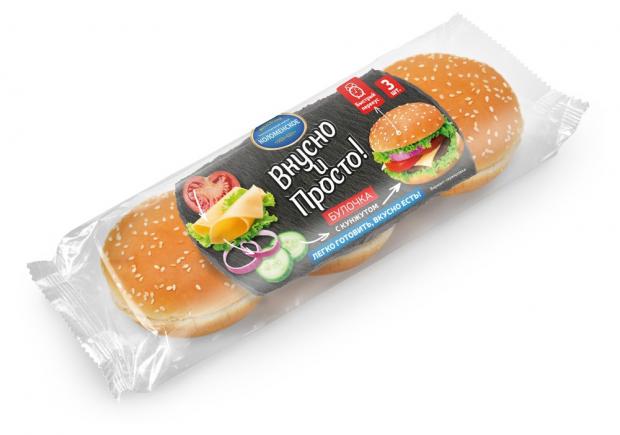 Булочки пшеничные Коломенское с кунжутом 180 г 40₽