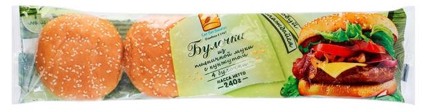 Булочка для гамбургеров ТМ BIMBO с кунжутом 240 г 64₽