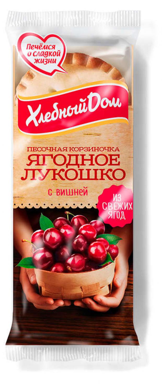 Ягодное лукошко Хлебный Дом с вишней 140 г 78₽