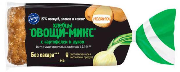 

Хлебцы Fazer Овощи-микс картофель-лук, 240 г