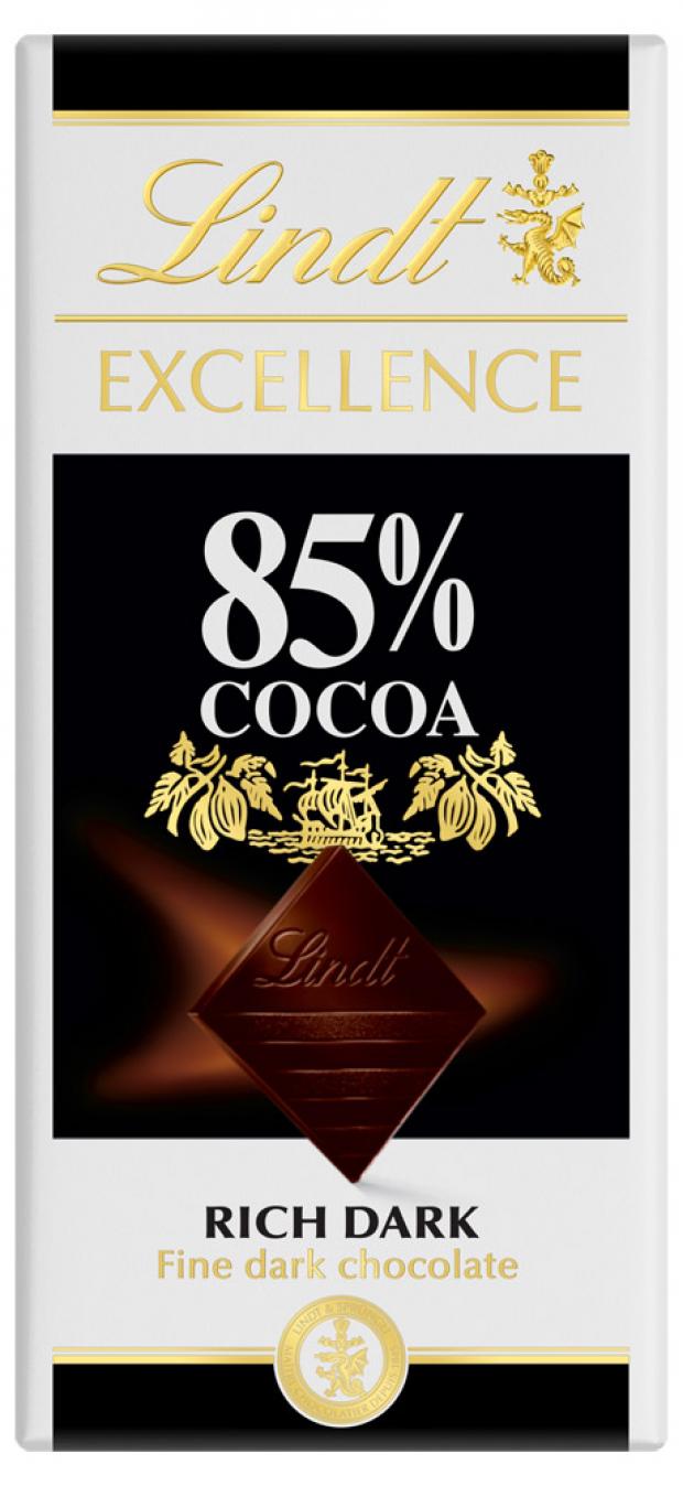 Шоколад Lindt Excellence горький 85 100 г 206₽