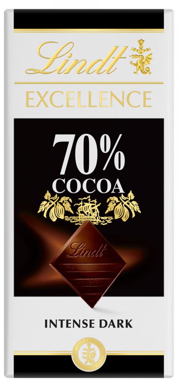 Шоколад Lindt горький 70 100 г 216₽