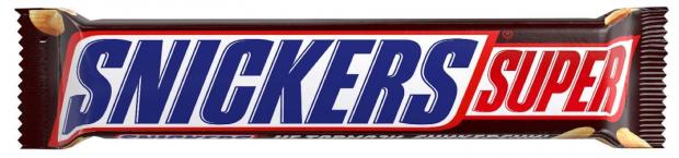 Шоколадный батончик Snickers 95 г 41₽