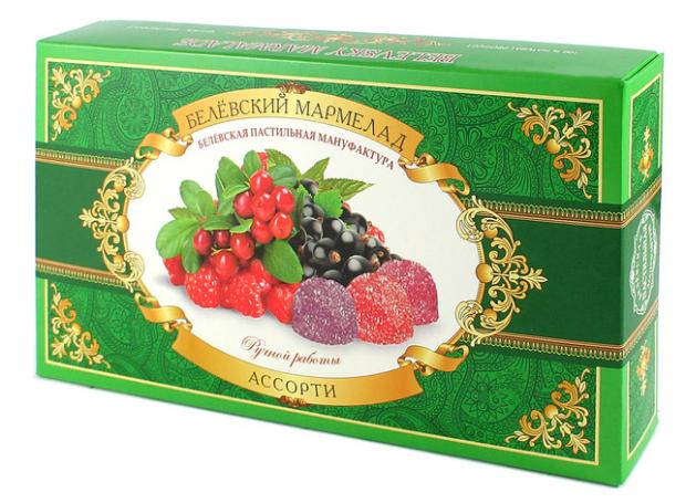 Мармелад Белевская пастильная мануфактура ягодное ассорти 260 г 187₽