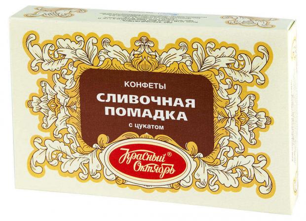 Конфеты «Красный Октябрь» Сливочная помадка с цукатом, 250 г