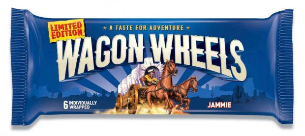 

Печенье Wagon Wheels с суфле и джемом покрытое глазурью, 228 г
