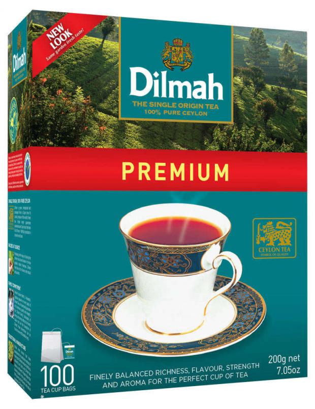 

Чай черный Dilmah Цейлонский в пакетиках, 100х2 г