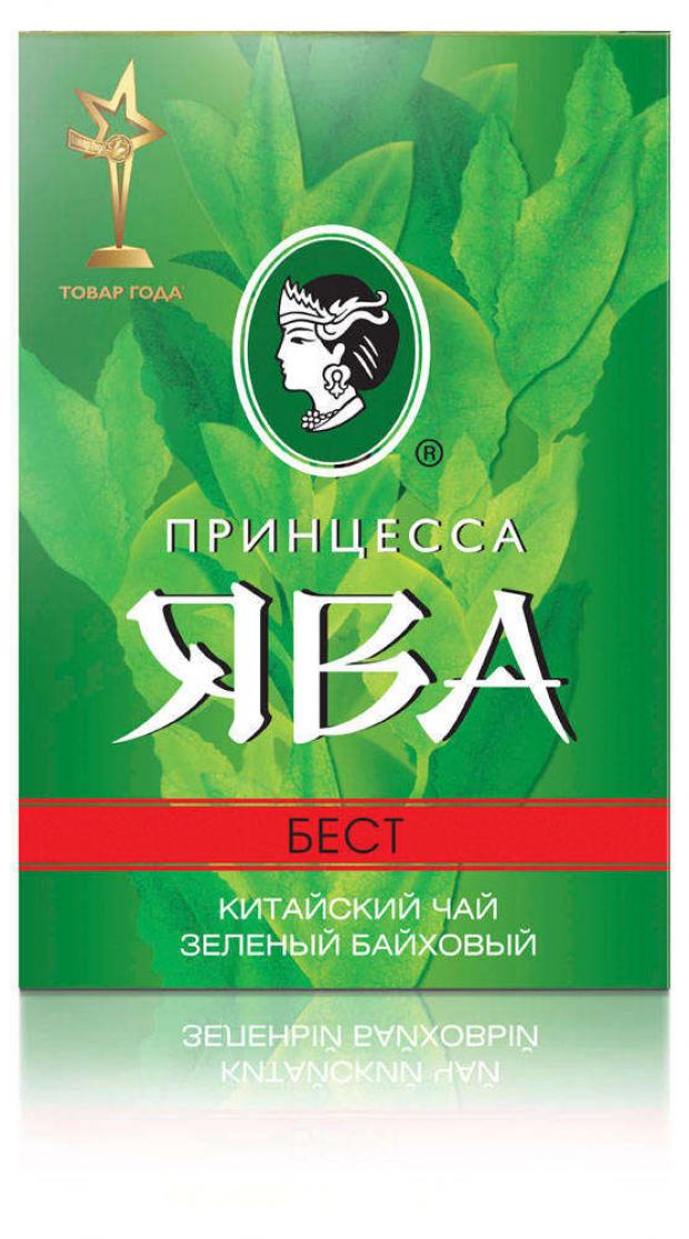 Чай зеленый Принцесса Ява Бест листовой 100 г 72₽