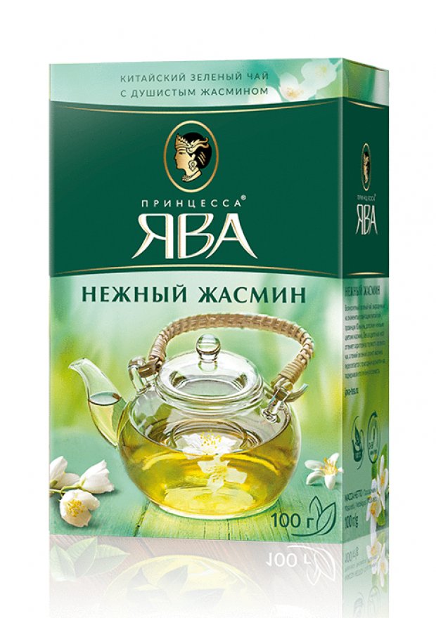 Чай зеленый Принцесса Ява Жасмин листовой 100 г 81₽