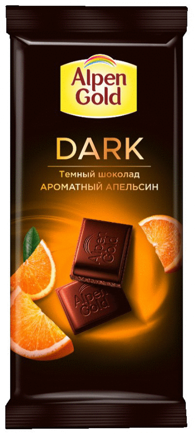 

Шоколад Alpen Gold темный с апельсином, 85 г
