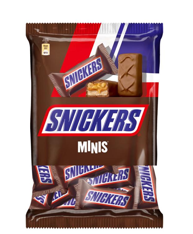 Шоколадный батончик Snickers Minis 180 г 149₽