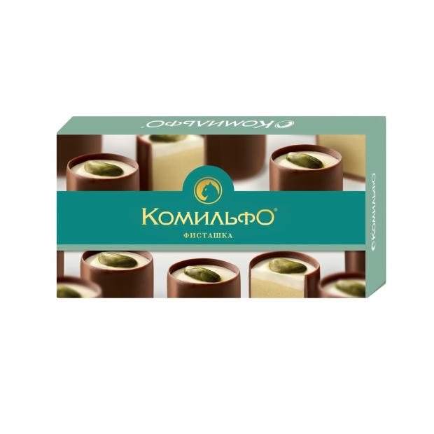 Конфеты Комильфо шоколадные в наборах фисташка 116 г 275₽