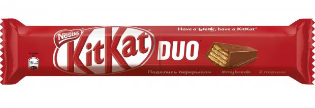 

Шоколадный батончик KitKat DUO, 58 г