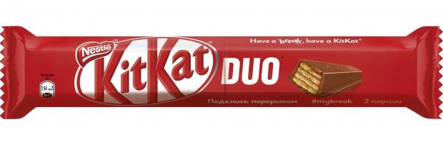 Шоколадный батончик KitKat DUO, 58 г