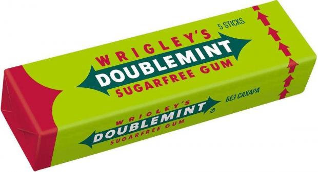 

Резинка жевательная Wrigley's Doublemint, 13 г