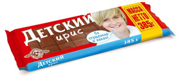 

Ирис «Кондитерская фабрика Надежда» Детский со сгущенкой и какао, 245 г