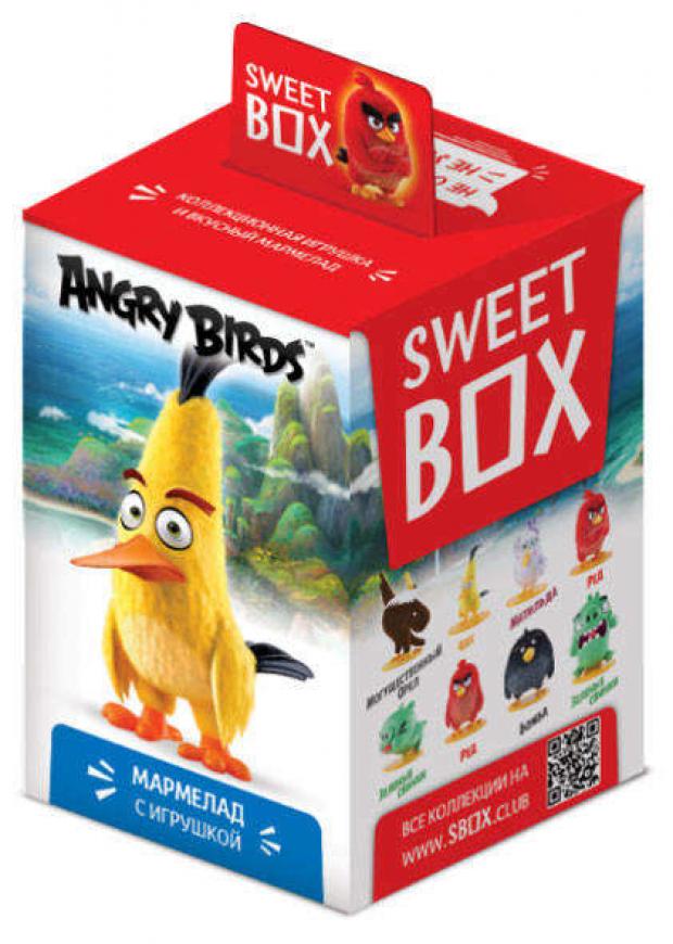 Мармелад Sweet Box Angry Birds с игрушкой, 10 г
