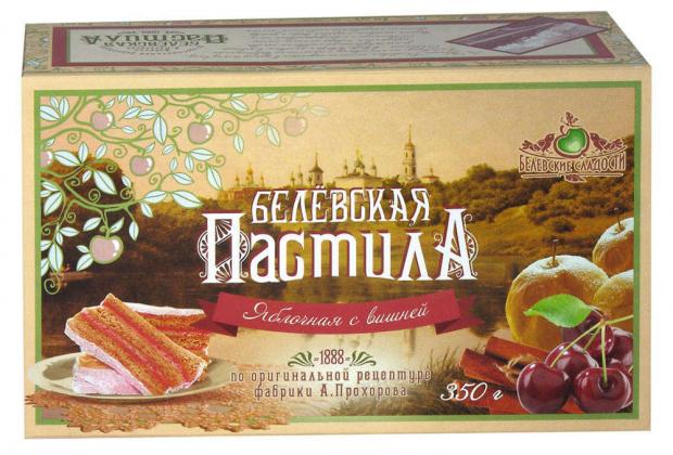 

Пастила «Белевская пастильная мануфактура» яблочная с вишней, 350 г