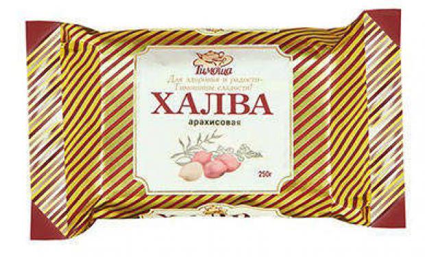 Халва Тимоша подсолнечная с арахисом 250 г 95₽